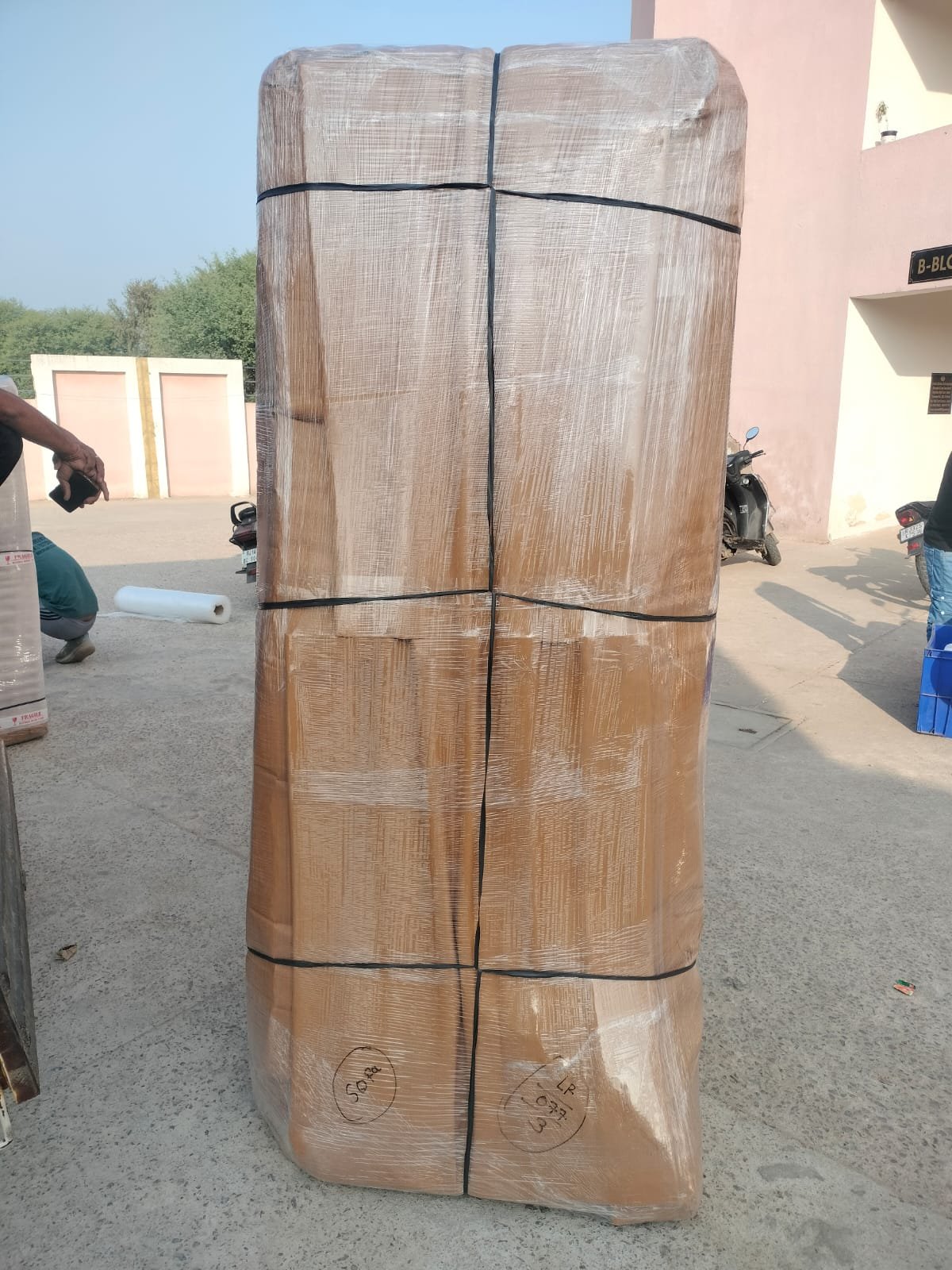 Dream Relocations packing client: Raja Park Load, Loading in Rajasthan