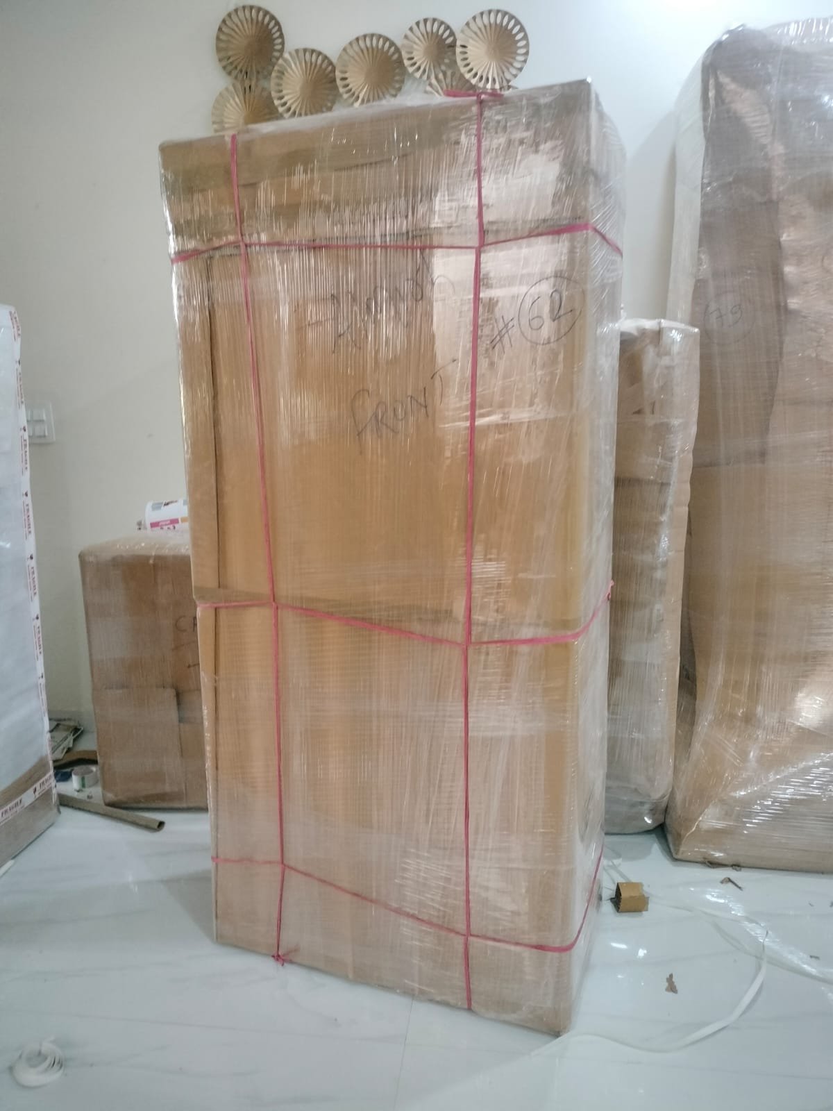 Dream Relocations packing client: Bike Padded Load, Bike Transport in Rajasthan