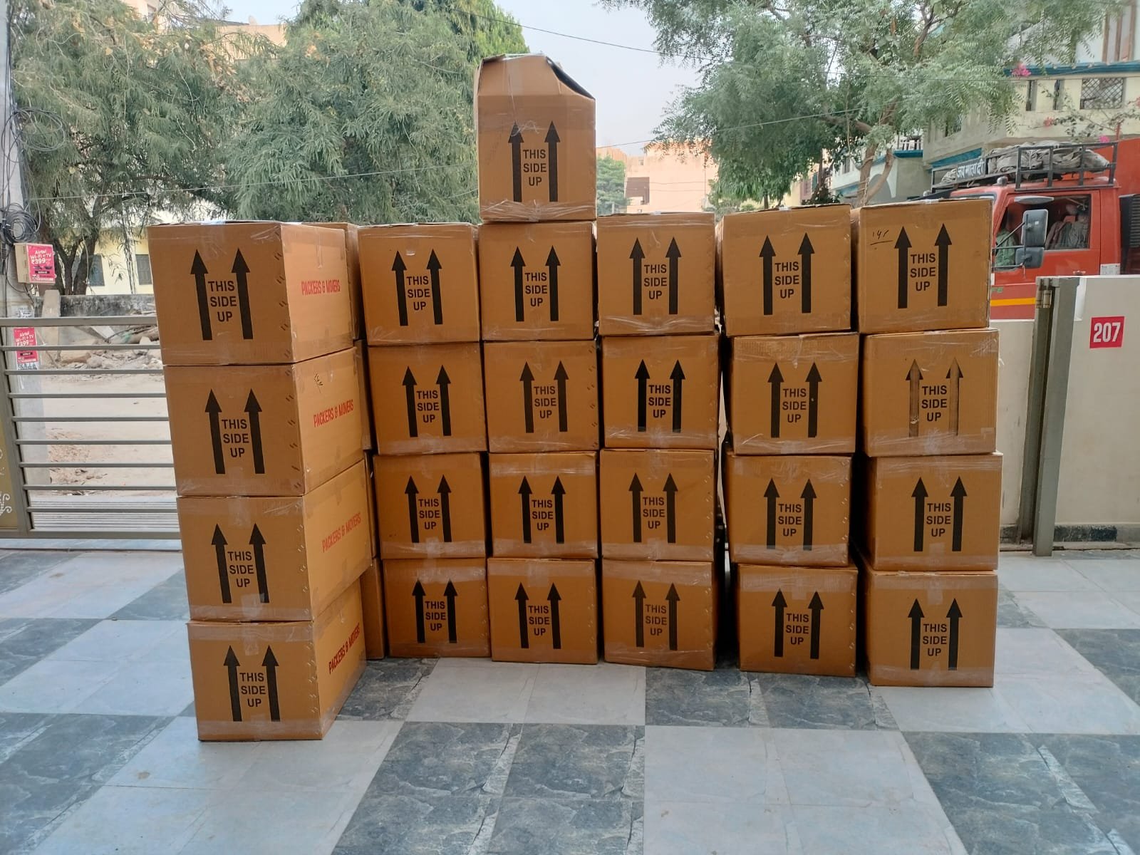 Dream Relocations packing client: Malviya Nagar Villa, Home Shifting in Rajasthan